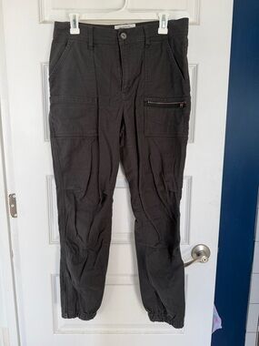 REI Dark Gray Cargo Jogger Pants with Zip Pocket